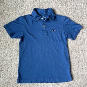 Boys Vineyard Vines Size 7 Golf Shirt
